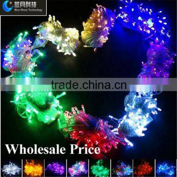 factory wholesale price 10M 8 function decoration led christmas string light