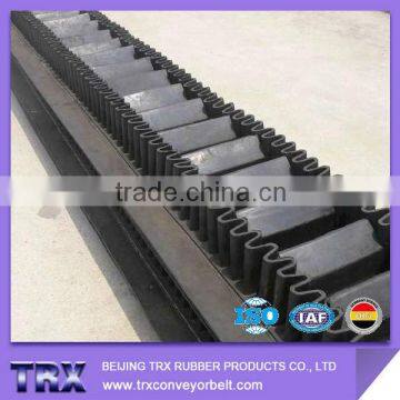 Corrugated Sidewall Rubber Conveyor Belt for agricultural industry