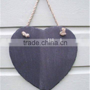 slate chalkboard,natural slate chalkboard with heart shape