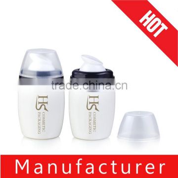 Hot sale plastic empty cosmetic liquid foundation bottle / packaging / container