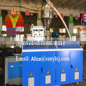 2015 new pvc formwork board production line/green recyclable board for furniture/double conical screw extruder