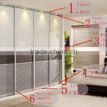 Hot sale High end aluminum cabinet sliding rail