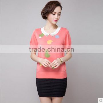 casual Korea Star Quality woman t-shirts manufacturing