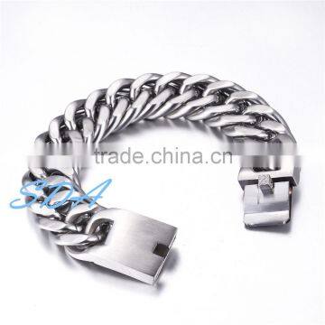 316L Stainless Steel Bracelet With Silver Plated, Ally Express Wholesale Bracelet,18K Gold Jewelry, High Quality Men's Bracelet