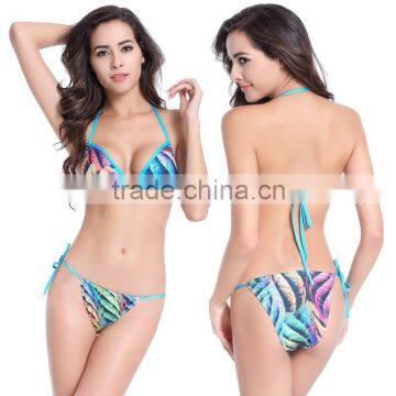 BIKINI Set BraTOP + TIE SIDE SCRUNCH BOTTOM Swimsuits