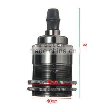 E26 E27 Screw Copper Antique Vintage Edison Light Lamp Bulb Holder Fitting photo-4