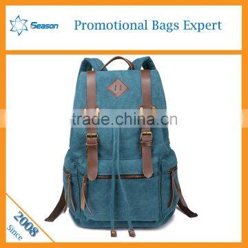 Hot sale new models backpack bag school canvas drawstring bag