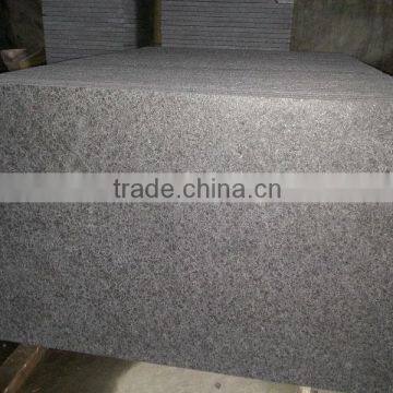 Natural stone flamed G684 black basalt paving stone