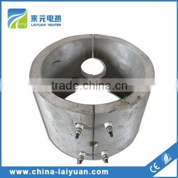 Liquid cooled band heater used in mould machine Die cast aluminum heater