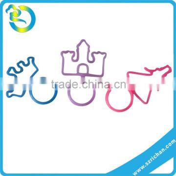 Wholesale custom logo shape silly ring /shaped rubber band rings