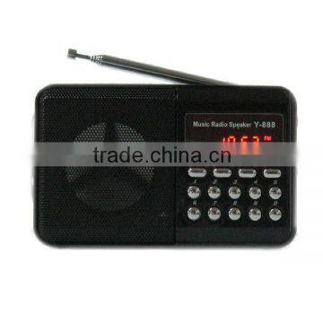 Mini Digital Portable Speaker With am fm Radio photo-2