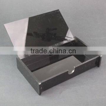 Acrylic wholesale wedding invitations silk boxes