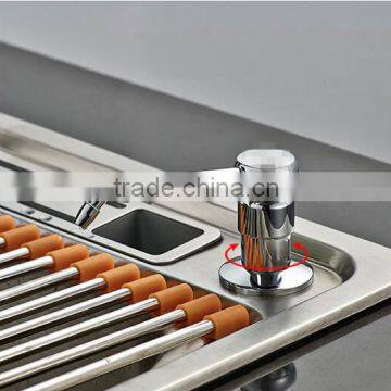 Kitchen Gadgets Hot Selling 2015 Top Grade Kitcehn Stainless Steel Soap Dispenser photo-5