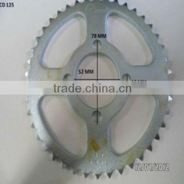 High Precision XCD125 Chain Sprocket For Motorcycle