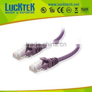 Cat6 UTP Stranded Patch Cable in purple