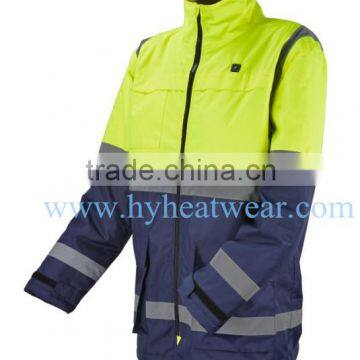 Heated outdoor working clothing