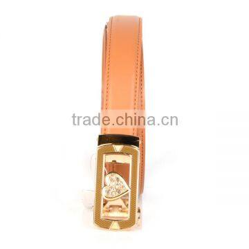 2016 New Women Genuine Leather Belt With Automatic Buckle