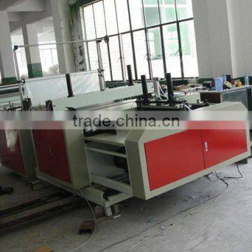 Automatic folded bag making machine