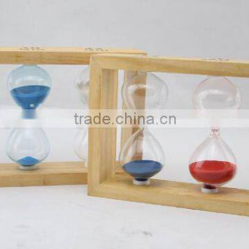 Fashion Decoration Wooden Sand Timer Hourglass Hour Glass photo-4