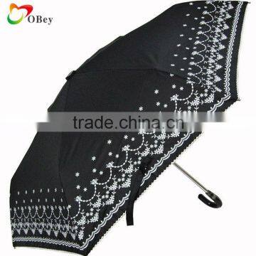 3 Folded umbrella with sliver coating