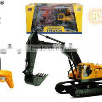 HOT!! EXW Prices!1:28 8 channels RC Construction Truck RC Toys from qingyi toys factroy