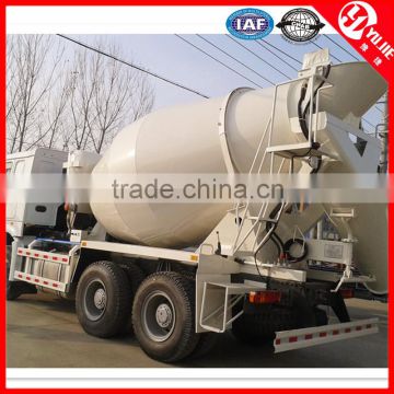 HOWO chassis 6m3 concrete truck mixer for sale