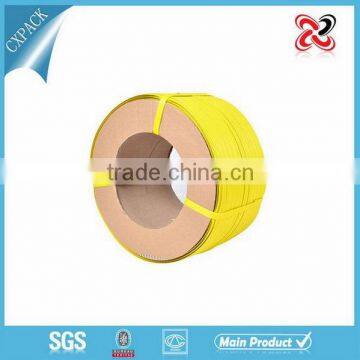 durable yellow pp plastic packaging belt