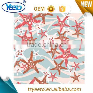 Starfish Deco PVC Decorative Stained Glass Window Film