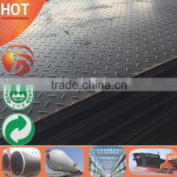 Mild Steel Hot Rolled Stock SS400 2mm thick checkered plate