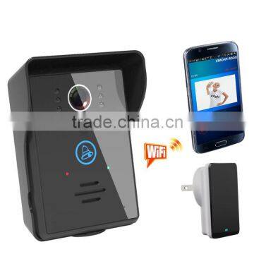 Motion detection With rain cover and touch key surface wifi doorbell camera video door phone