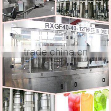 fruit juice production line/fruit processing plant/hot fill wash machine/juice beverage machine