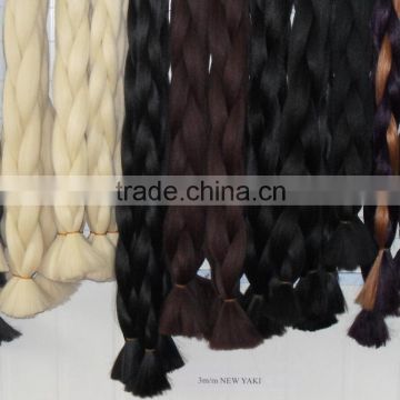 China Factory Cheap synthetic jumbo braid 100 synthetic braiding hair