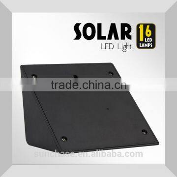 Unique but Practical Out Door Waterproof Solar Powered Security Light, 16 LEDs Solar Motion Sensor Light photo-3