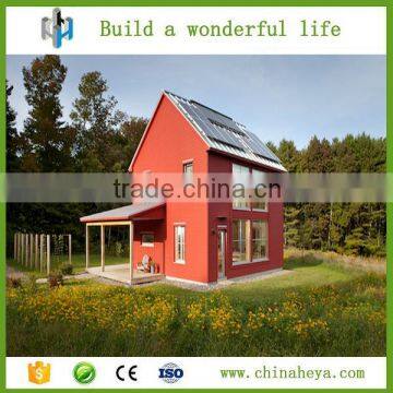 2016 China two storey villa low cost modular green prefab mobile villa house