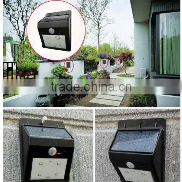 High Power Aluminium Cheap Solar Outdoor Wall Lamp Led