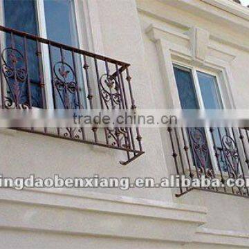 BX decorative wrought iron metal window and balcony