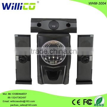 Willico good sound 3.1 speaker system on china market whm-3004