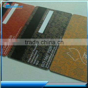 China top ten selling products printing 2750Oe magnetic strip card/magnetic card chip