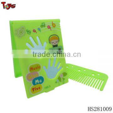 Very cheap and high quality hair comb mirror