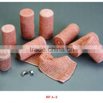 Surgical dressing skin color elastic crepe bandage