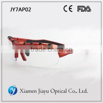 sports trendy protective safety clear glasses