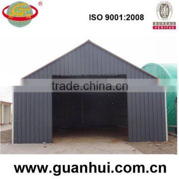 Easy installation curved steel building