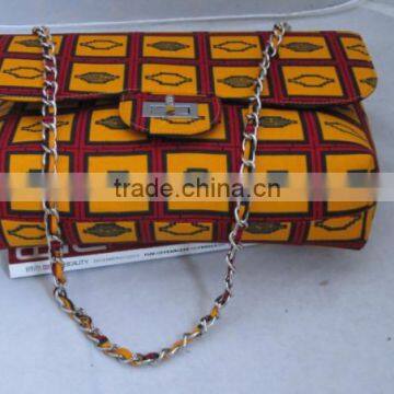 Made in China Products African Wax Print Fabric Handbags for Women photo-5