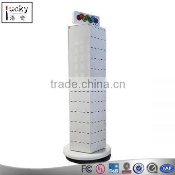 High end wooden rotating jewelry display shelf super display manufacturers