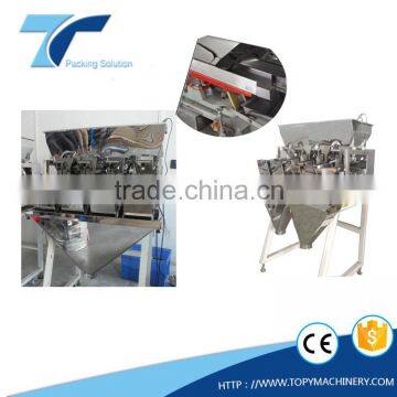 4 Head vibration feeder, linear weigher of electromagnetic vibrating feeder control