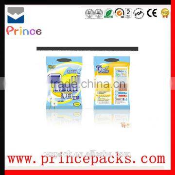 plastic bag packaging soap