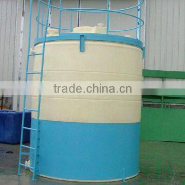 Conical Bottom Bulk Storage Tanks With Support Stands