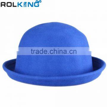 Custom Fashion Classic Colorful Fedora Wool Hats