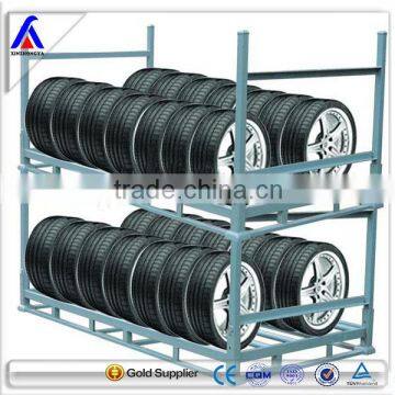 Warehouse Mobile Heavy Duty Truck Tire Storage Post Rack Factory Manufacturor