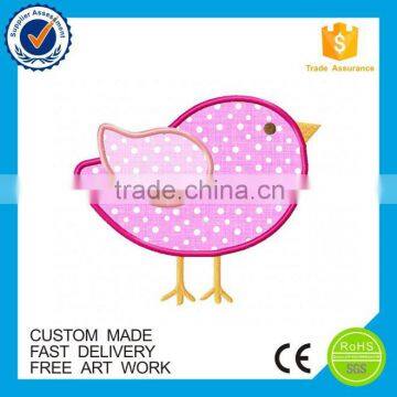 High quality China manufacturer custom animal sew patch embroidery